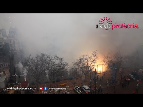 Fallas Valencia 2025, Mascletà Viernes 14 de Marzo de 2025, Pirotecnia Hermanos Caballer