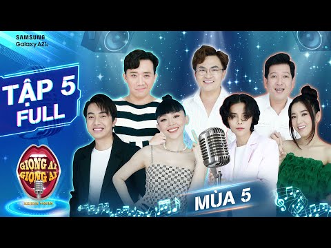 #1 Giọng ải giọng ai 5 | Tập 5 Full: Vỡ òa khi BB Trần, Quang Đăng & loạt celeb "hóa thân" làm thí sinh Mới Nhất