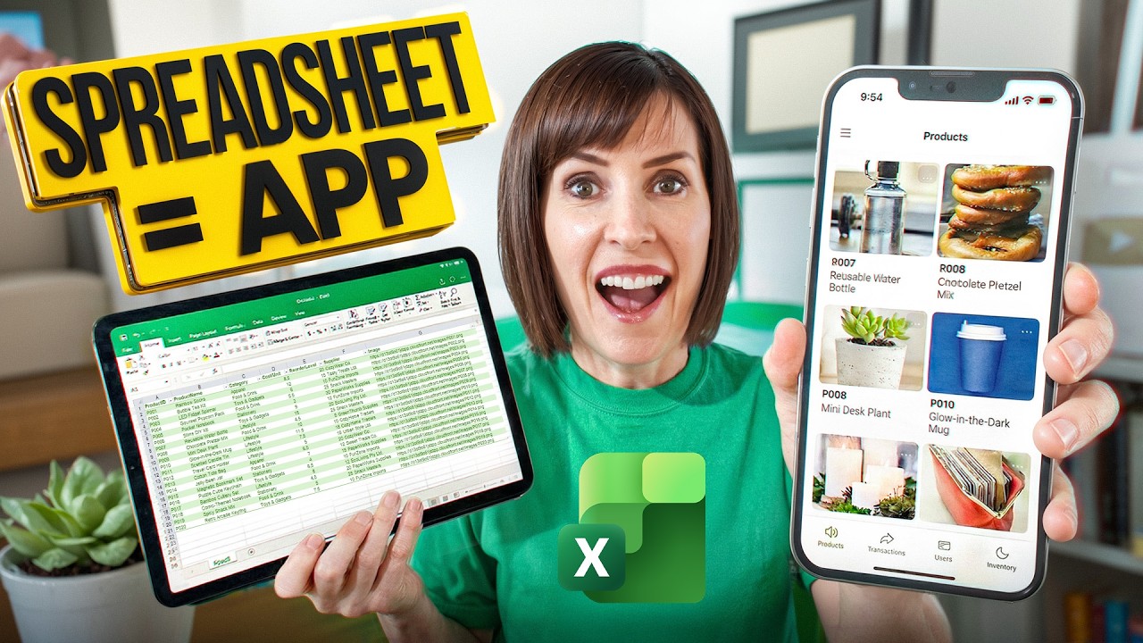From Excel File to Mobile App in Under 10 Minutes | Glide