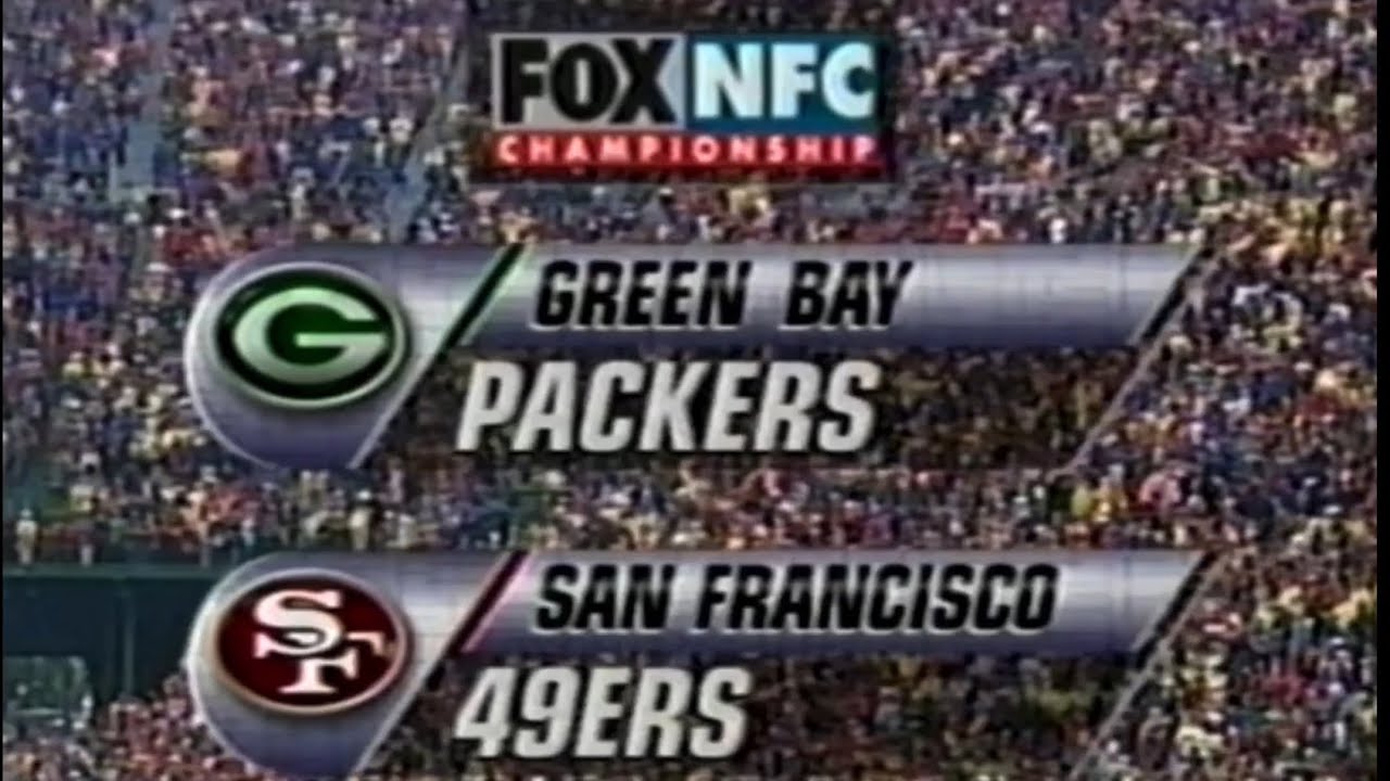 1997 NFC Championship Packers vs 49ers Highlights (Fox intro) 