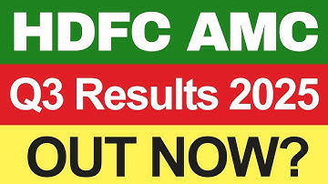 HDFC AMC Results!