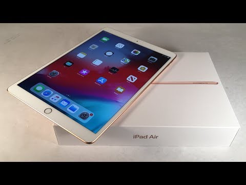 iPad Air 3  2019  Gold Unboxing  amp  First Impressions