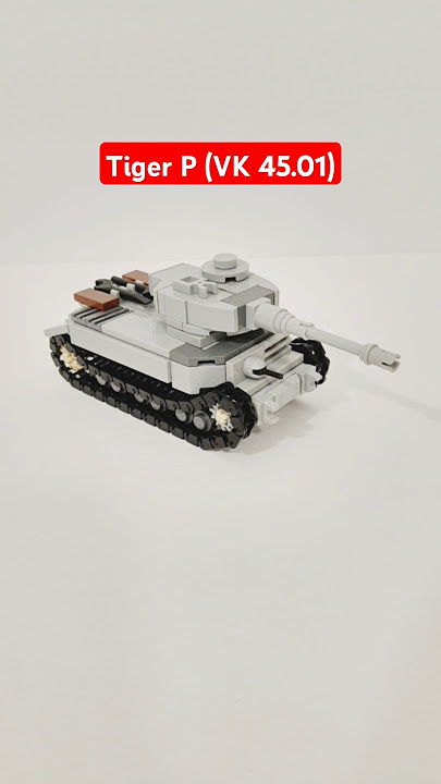 Tiger (P) Tank #warthunder #lego #tank
