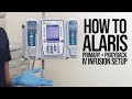 How to Program an Alaris Pump + IV Infusion Setup | How to Nurse it