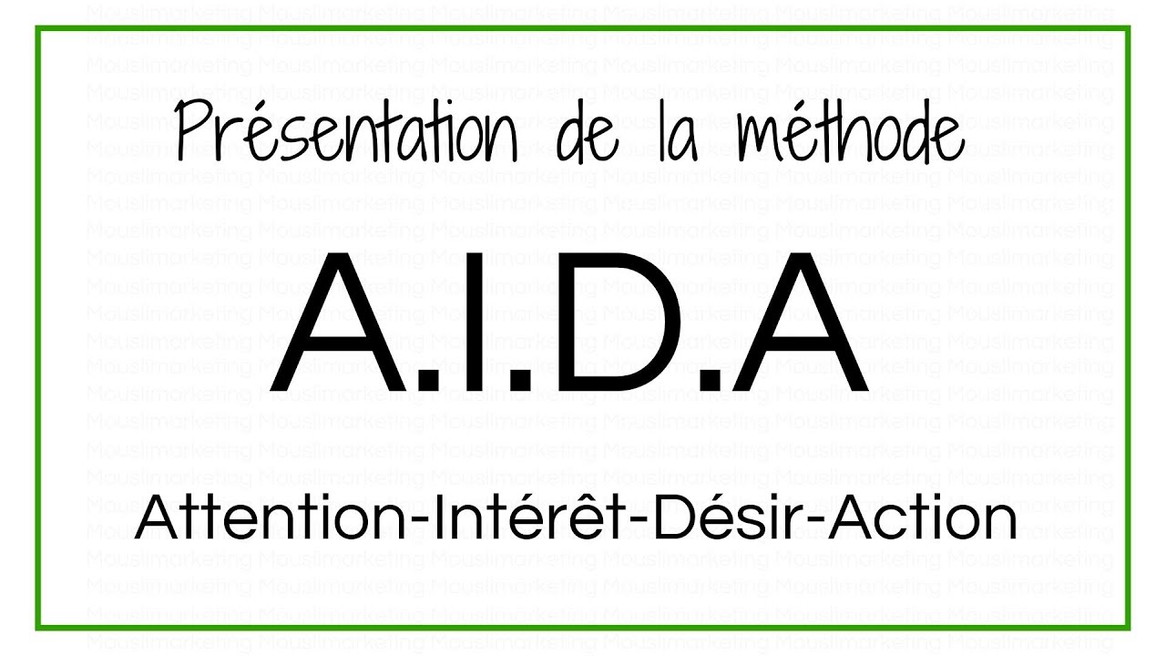 Apprendre le copywriting : Méthode AIDA simple + cas pratiques - YouTube