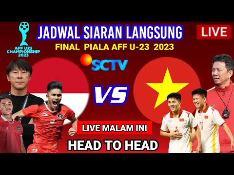 Jadwal Siaran Langsung Final Piala AFF U23 2023 Live SCTV - Timnas Indonesia vs Vietnam