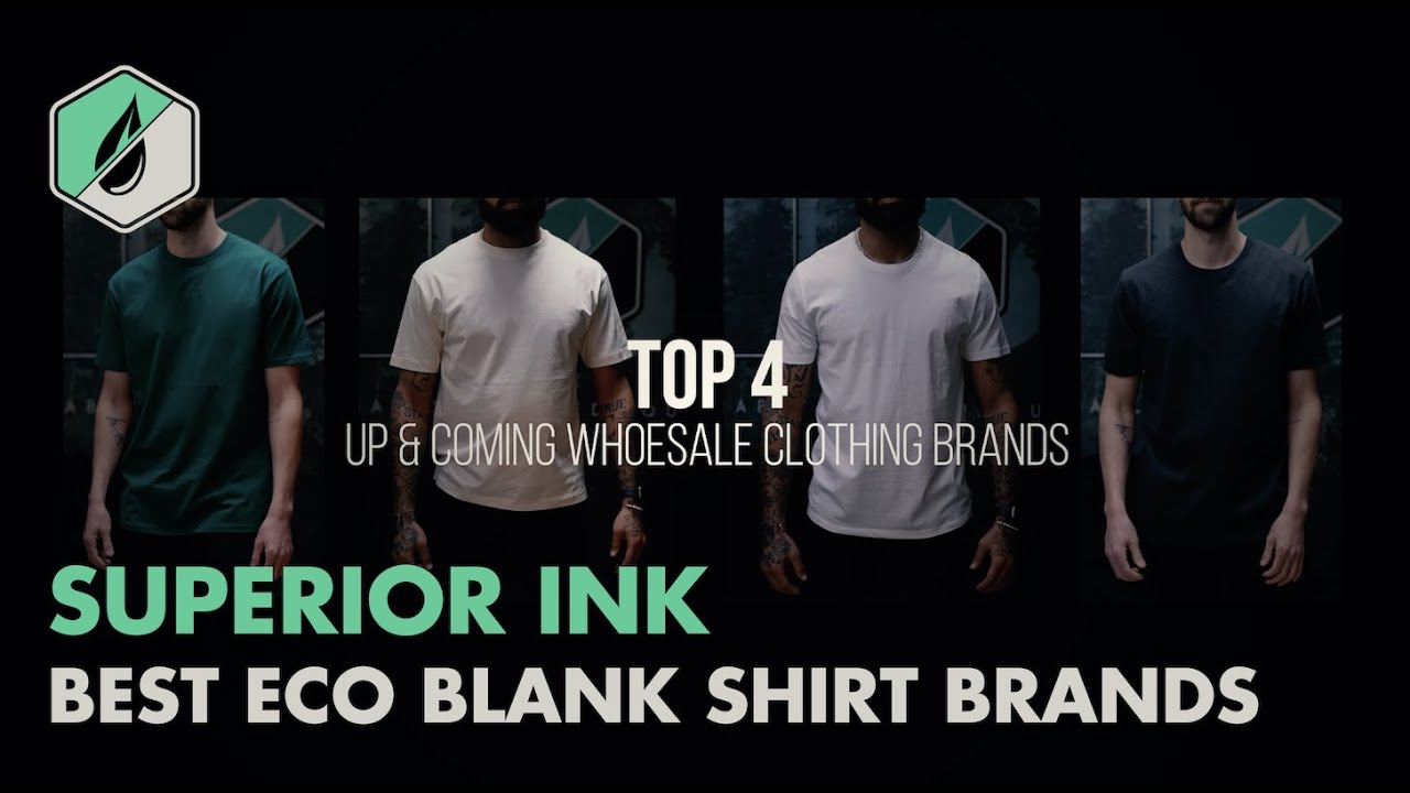 Best Eco Friendly Wholesale Blank T-Shirts For Streetwear and Luxury  Apparel Brands in 2022 - YouTube