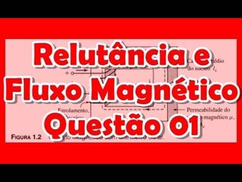 [Circuito Magnético] Questão 1 - Relutância,Fluxo Magnético e Corrente