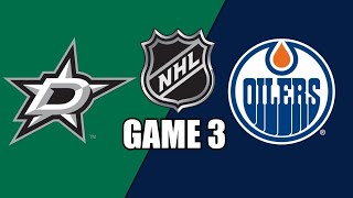 Edmonton Oilers vs Dallas Stars GAME 3 w/Superbman - NHL PLAYOFFS screenshot 1