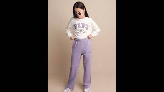 Брюки для девочки р.122 - 152 см фиолетовый 10571/3SS24 Vulpes Брюки для девочки р.122 - 152 см фиолетовый 10571/3SS24 Vulpes