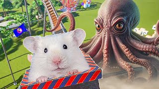 Hamster in Roller Coaster Maelstrom with Octopus