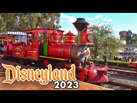 Video: Tren de Disneyland en Disneyland California