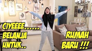 PERTAMA KALI BELANJA PERABOTAN RUMAH BARU!!! BAHAGIA TAPI BINGUNG.... (PART 1)