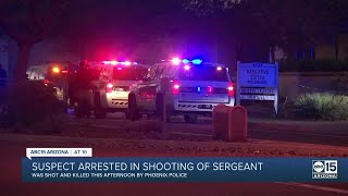 Man who allegedly shot Scottsdale officer Friday shot killed by police in Tempe Saturday