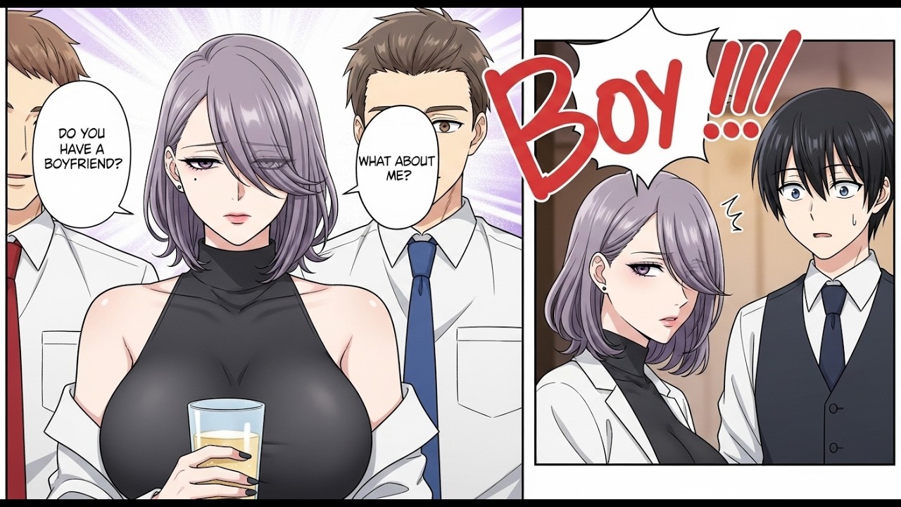 [Manga Dub] The Beautiful Receptionist Everyone Wanted… But She Fell in Love With Me | Office RomCom