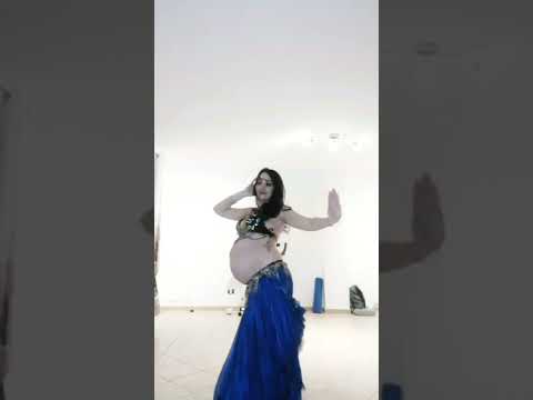 baladi belly dance pregnancy (9th month)!!!