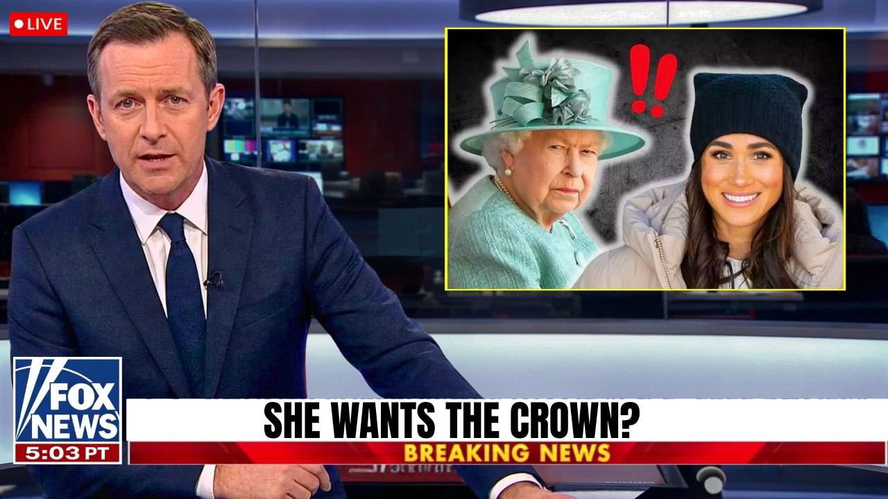 JUST NOW: Royal Biographer Claims Meghan Markle Wants to Be QUEEN of the UK
