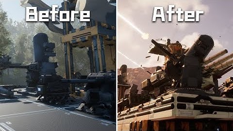 1 Year Game Development - Before & After - Outpost: Infinity Siege