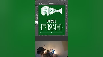 How to Create Text effect using Blend tool & Envelope distort in Adobe illustrator #video #tutorial