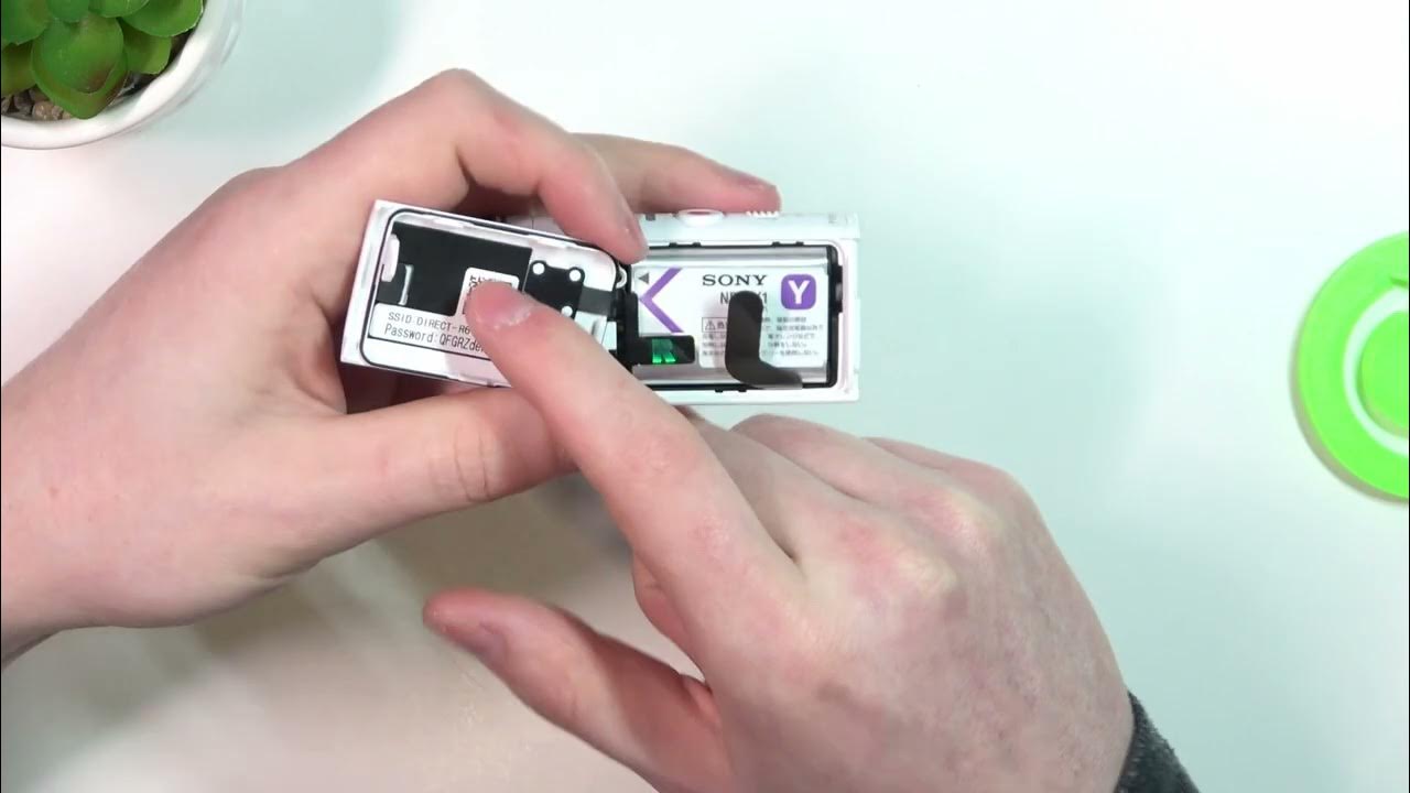 SONY Action Cam Battery Swap Made Easy Learn to Open the Battery