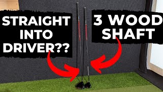 3 WOOD SHAFT IN DRIVER.......DOES IT WORK?