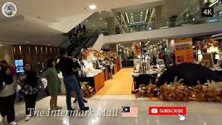 Walk around inside The Intermark Mall KL 4K