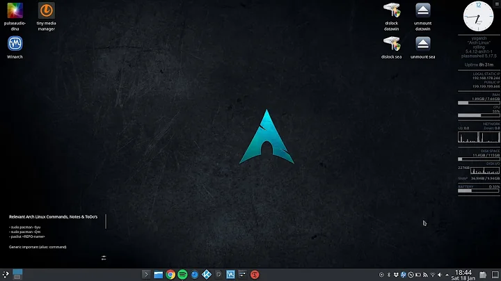 One week ahead with Arch Linux and still WoW!!!