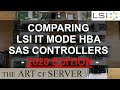 Comparing hba it mode sas controllers  2020 edition