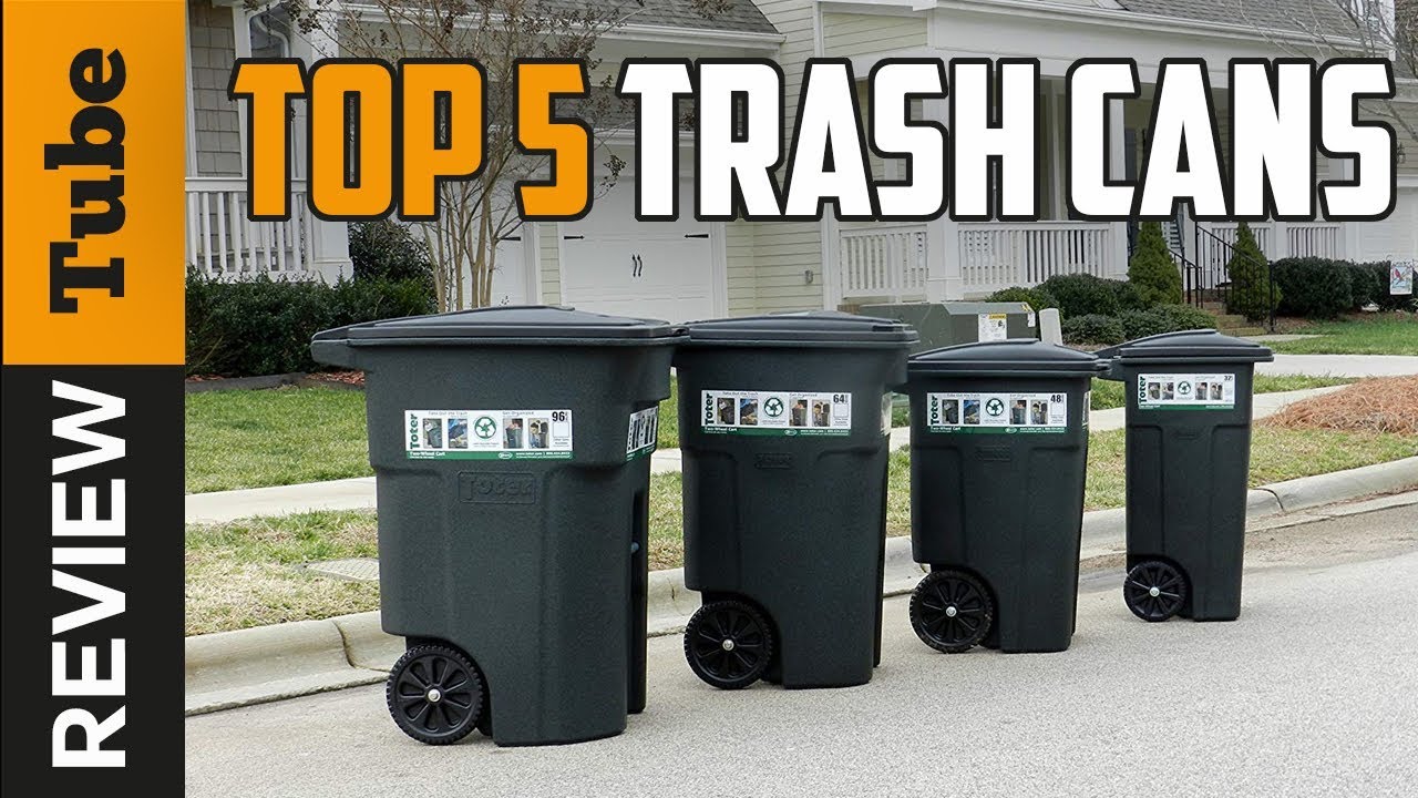 ✓Trash Can: Best Outdoor Trash Can (Buying Guide) 