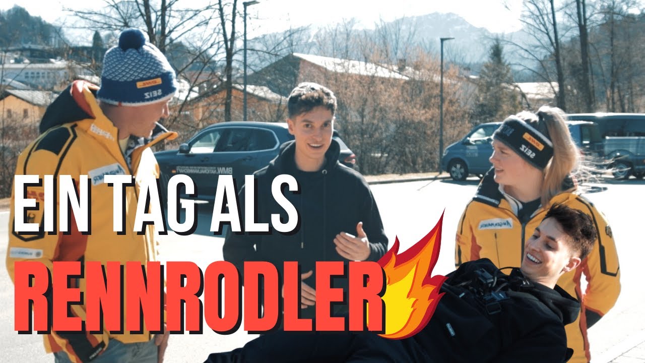 Ein Tag im Leben von Rennrodlern mit Anna Berreiter und Felix Loch