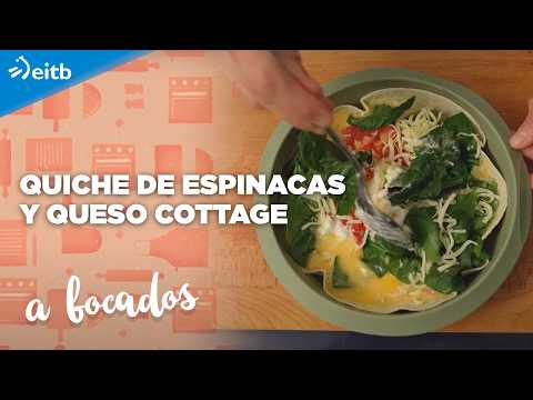 Viral recipe: Spinach and cottage cheese quiche