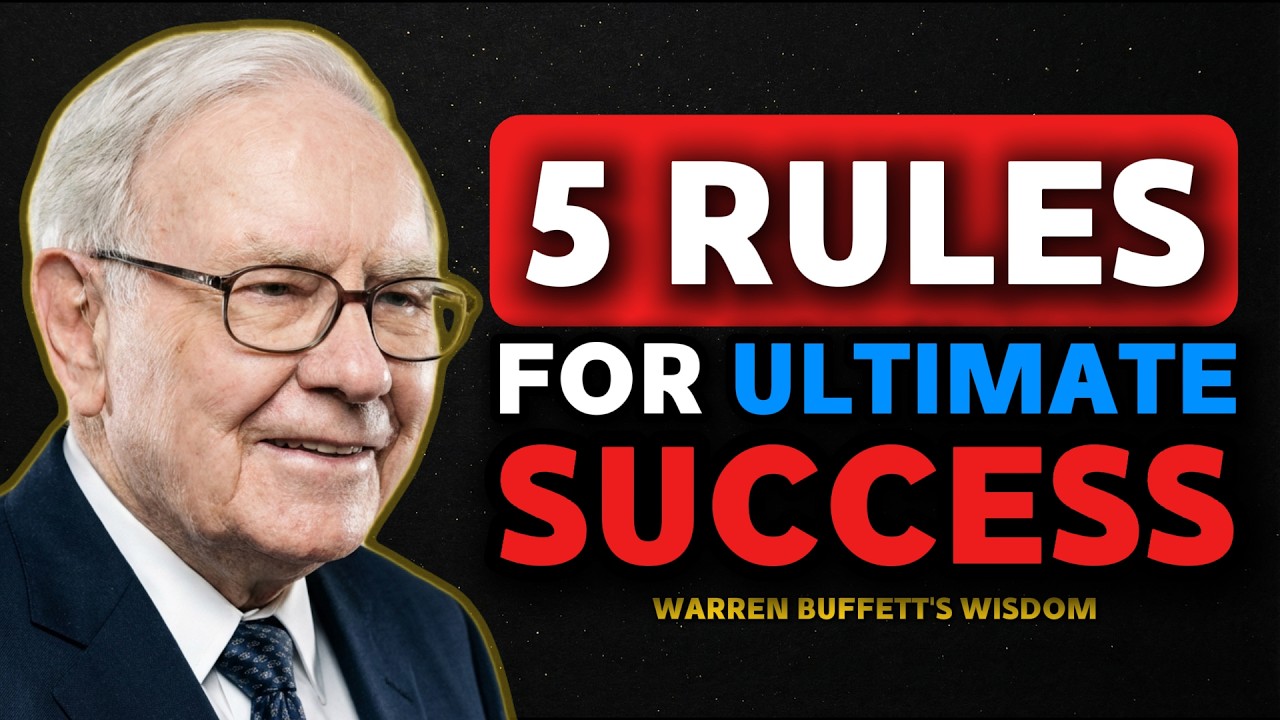 Warren Buffett: 5 Rules for Ultimate Success.