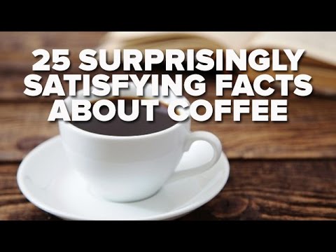 25コーヒーについての驚くほど満足のいく事実