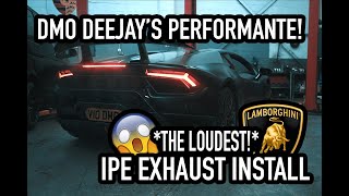 *INSANE* DMO's Lamborghini Performante gets some more NOISE! *LOUDEST*