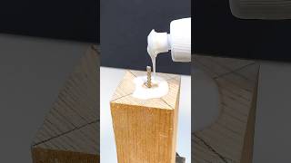 How to connect wooden parts quickly and securely! #woodworking