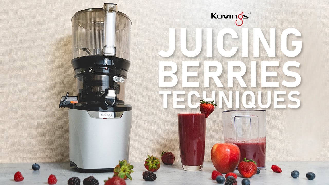🍓 How to Juice Berries | Kuvings AUTO10 Plus Hands-Free Slow Juicer