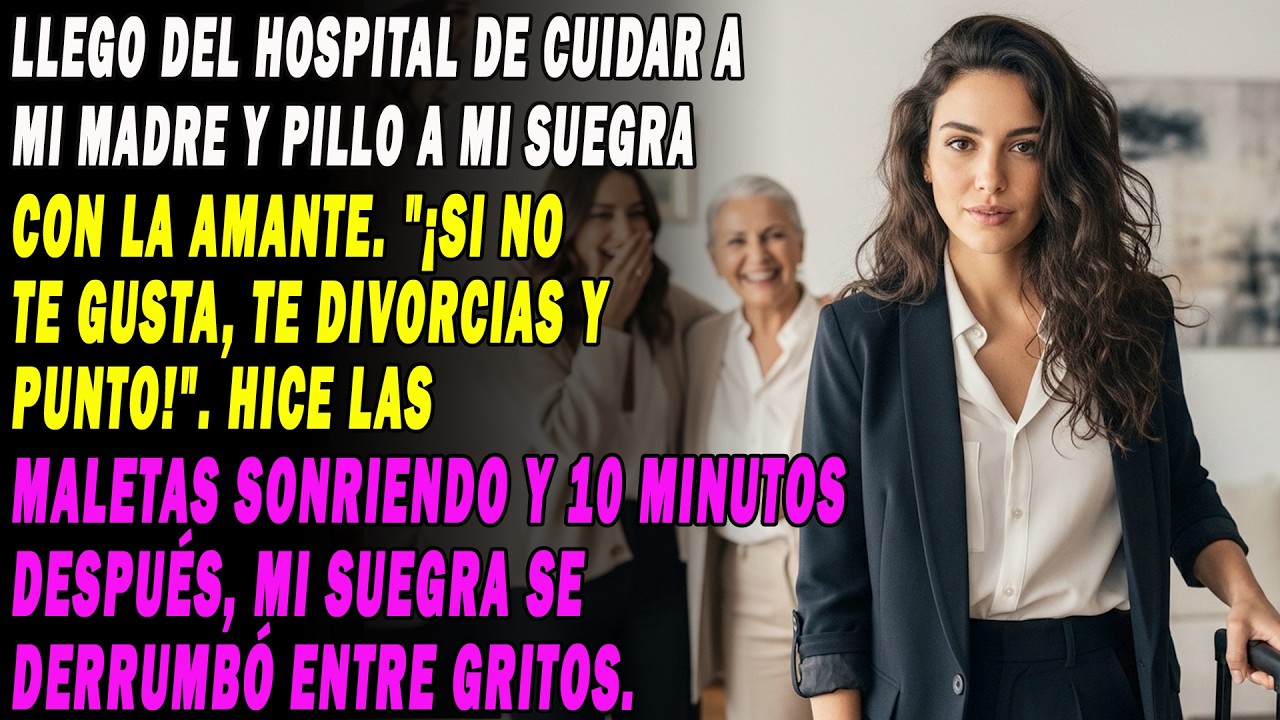 Volví A Casa Tras Cuidar De Mi Madre En El Hospital Y Me Encontré A Mi Suegra,Que Había Puesto A La