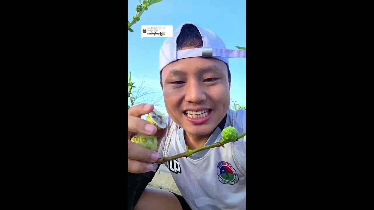 အော်ဂဲနစ် ရဲယိုသီးစားမယ်😋#WaiLwinOo #food #positivevibes #အော်ဂဲနစ် #ရဲယိုသီး