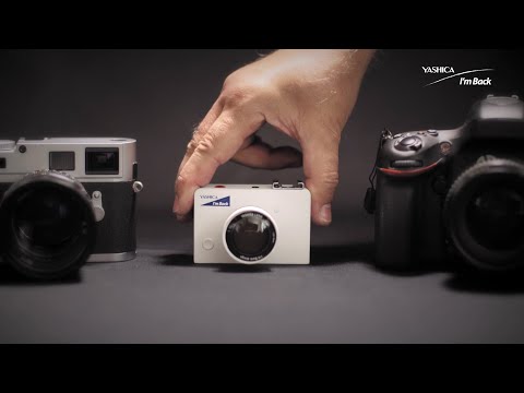 Micro mirrorless Yashica - I'm Back. The smallest mirrorless ever invented!