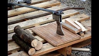 DIY | How To Make A Firewood Splitter (Kindling)