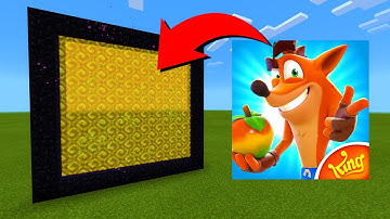 How To Make A Portal To The Crash On The Run Dimension in Minecraft!