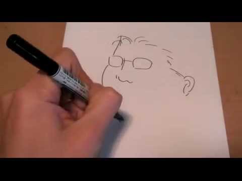 2分以内で一発描き スラムダンク 安西先生のゆるいイラスト 絵心ない人必見 Youtube