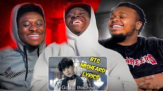 BTS Try Not To Laugh - Misheard Lyrics Reaction!