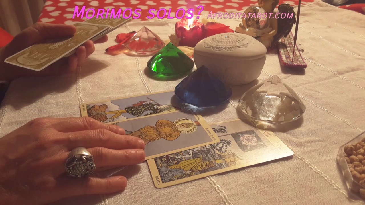 Morimos solos? Luz te atiende en un momento espiritual como nunca has tenido afroditatarot.com tarot gratis si o no