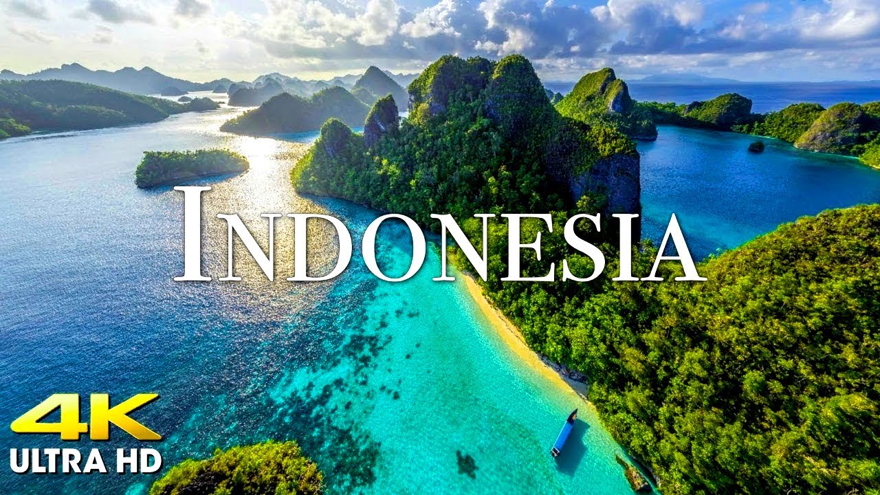 FLYING OVER INDONESIA (4K UHD) Amazing Beautiful Nature Scenery & Relaxing Music for Stress Relief FLYING OVER INDONESIA (4K UHD) Amazing Beautiful Nature Scenery & Relaxing Music for Stress Relief