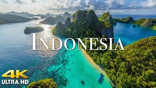 FLYING OVER INDONESIA (4K UHD) Amazing Beautiful Nature Scenery & Relaxing Music for Stress Relief screenshot 1