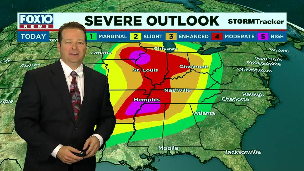 Midday Weather Update for Friday, March 31, 2023 from FOX10 News - YouTube