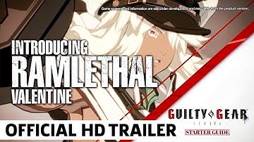 Guilty Gear Strive Ramlethal Starter Guide