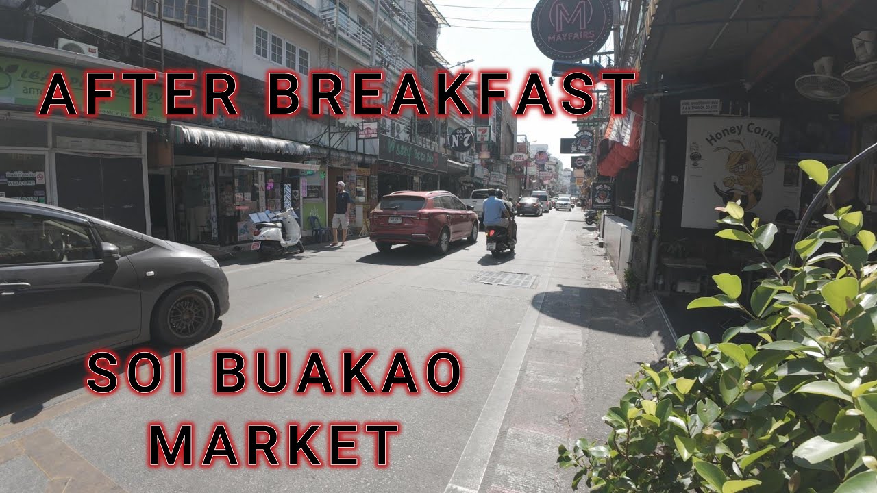 WALK ABOUT  PATTAYA THAILAND4 K