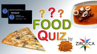 Food Quiz by ZIROTCA | Test your Knowledge | 25 Questions about food | Not only Party Quiz ;-)